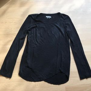 Isabel Marant Long Sleeve Black Tee